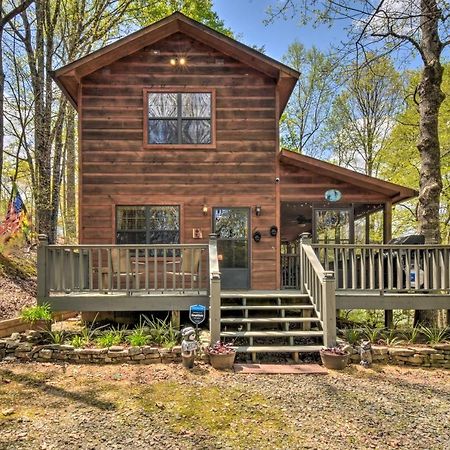 Cozy Hiawassee Cabin With Fire Pit And Mtn Views! Luaran gambar