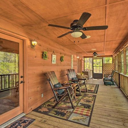 Cozy Hiawassee Cabin With Fire Pit And Mtn Views! Luaran gambar
