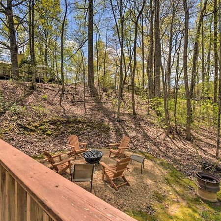 Cozy Hiawassee Cabin With Fire Pit And Mtn Views! Luaran gambar